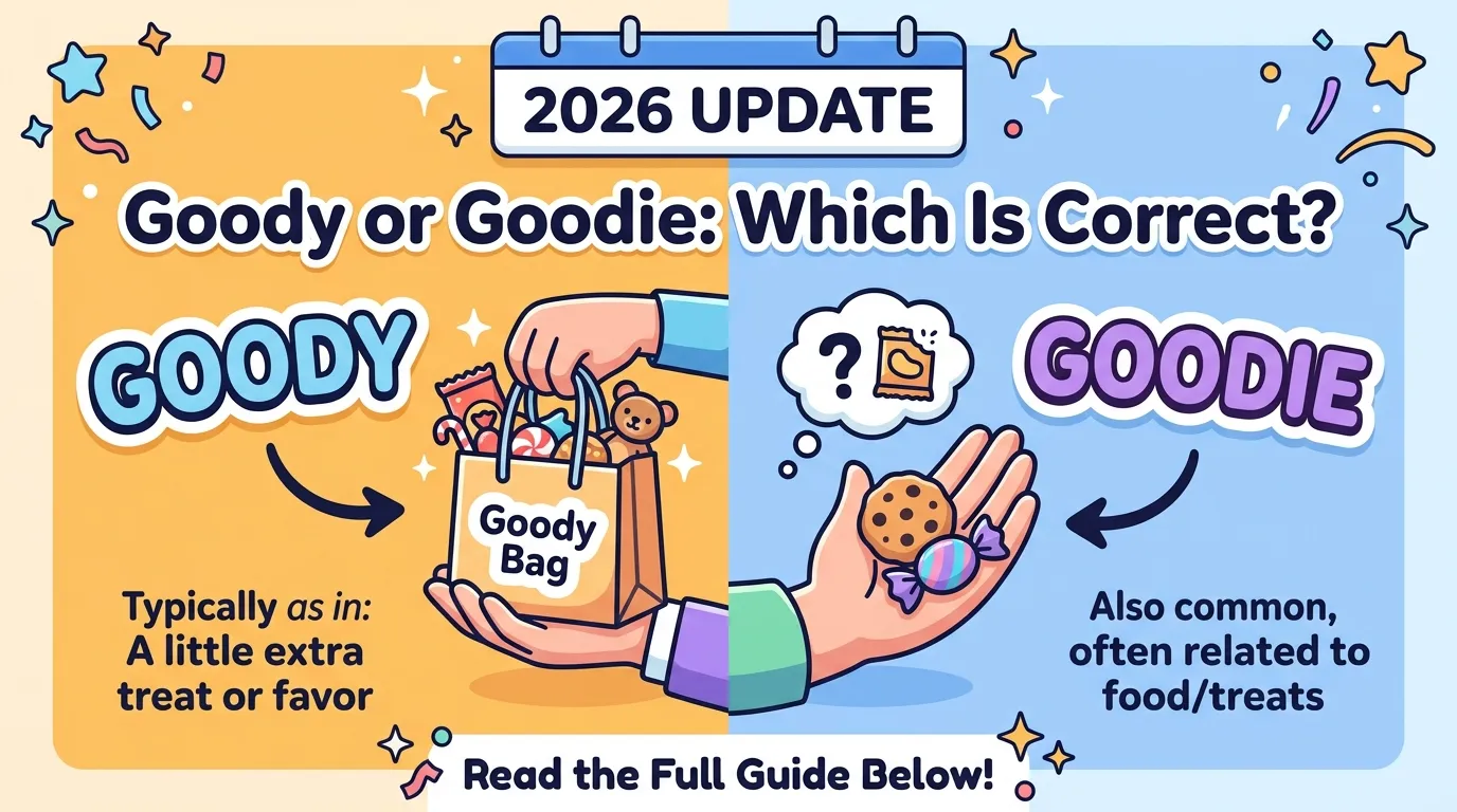 Goody or goodie