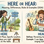 here or hear