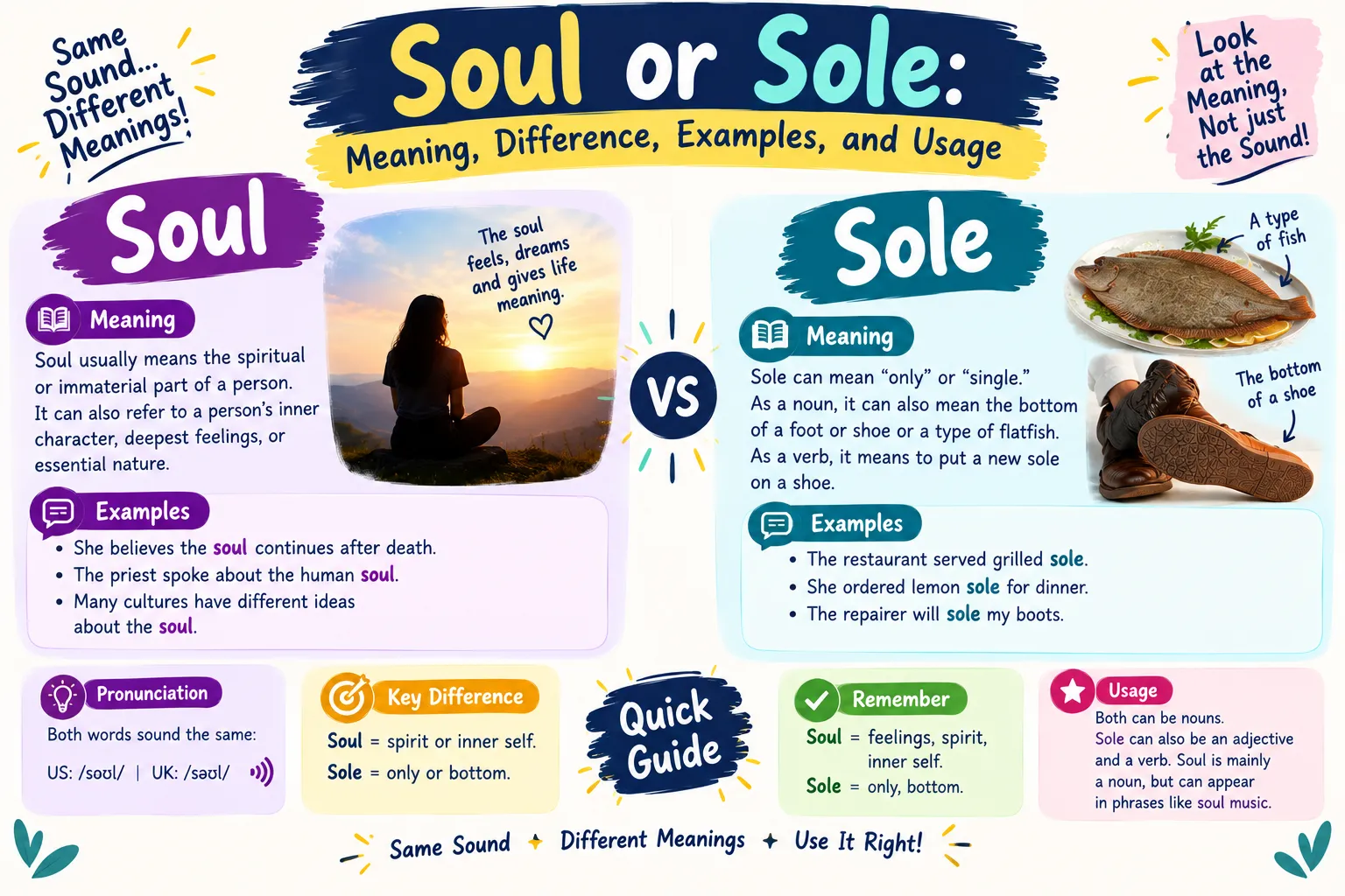 soul or sole