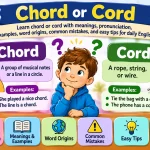Chord or Cord